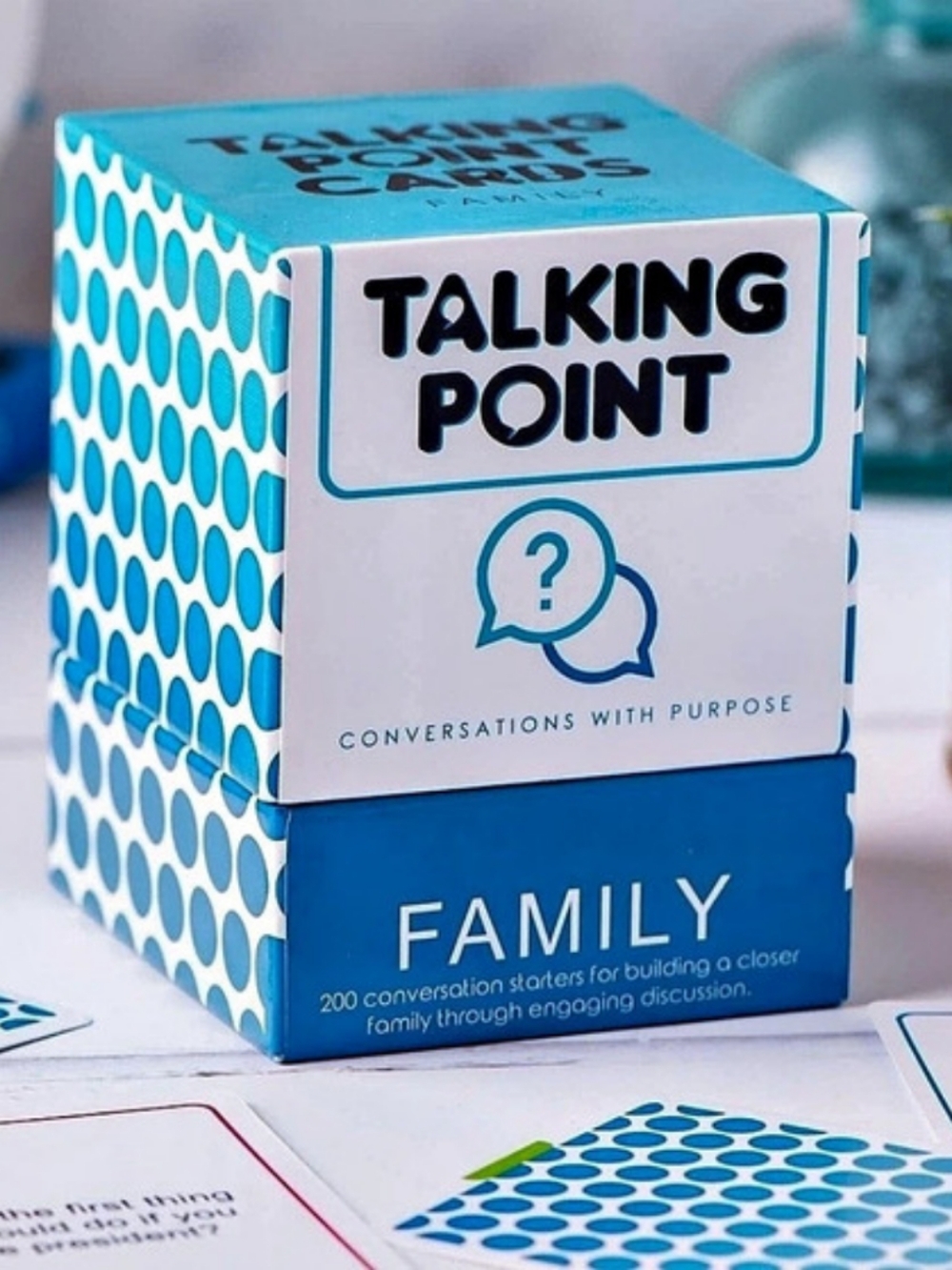 Talking Point Family Conversation Card Game Like New